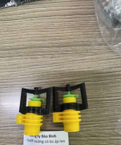 Tưới vuông có bù áp ren ngoài 17
